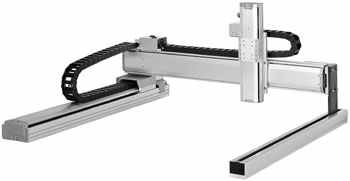 Robot cartsien YAMAHA avec guide rail